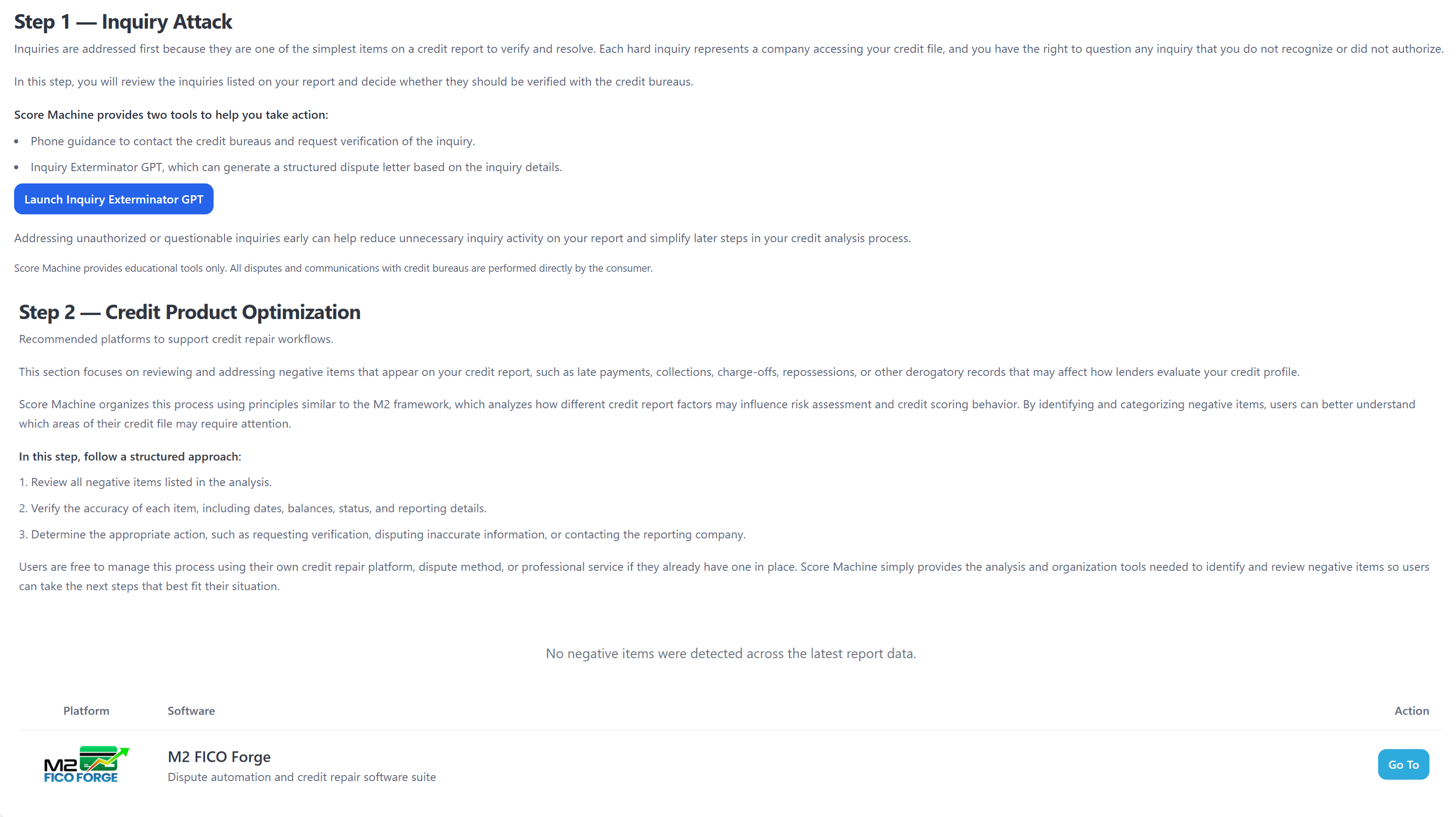 No Direction on What to Do Next